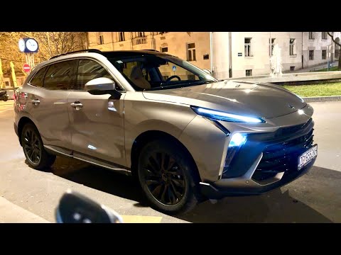 DONGFENG FORTHING T5 EVO SPORT 2025 (UPDATED model) - NIGHT DRIVE in the city