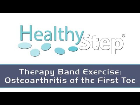 11b  Therapy Band Exercises   Osteo Arthritis of First Toe HD