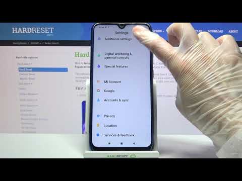 How to Activate High Contrast Text on XIAOMI Redmi Note 8