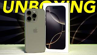 What's NEW in the iPhone 16 Pro? 📱 - Natural Titanium (256GB) UNBOXING!