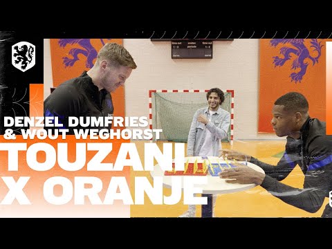 Touzani x Oranje: Denzel Dumfries & Wout Weghorst 🦁🇳🇱