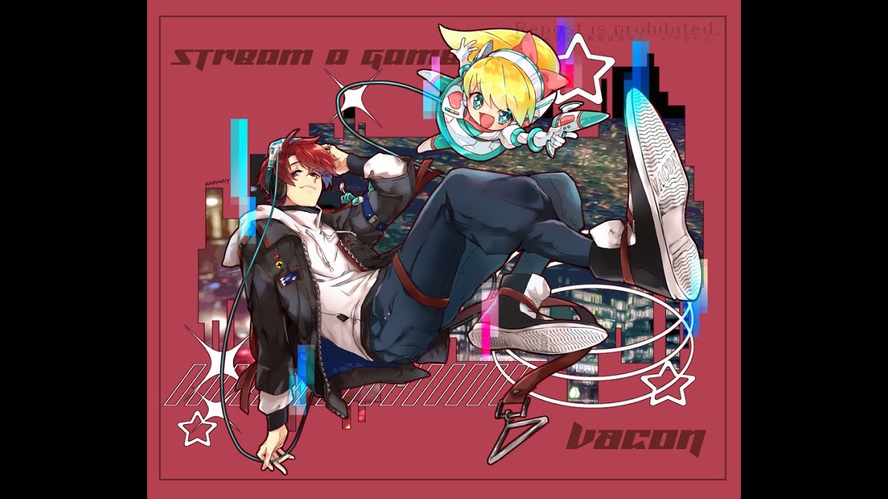 ベコ散歩 in virtual