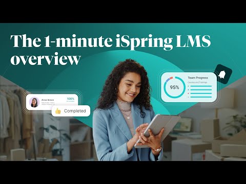 iSpring LMS - video
