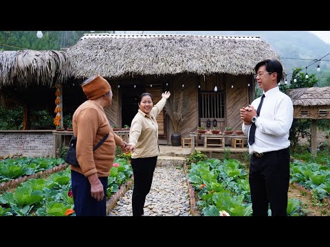 The single mother burst into tears when she learned the reason the older woman had come to see her..