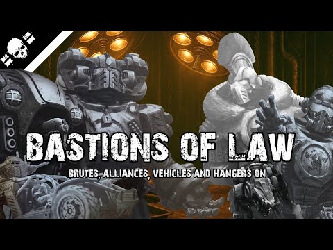 Necromunda Bastions Of Law: Palanite Enforcer Gang Lists Brutes, Pets, Vehicles and Hangers On