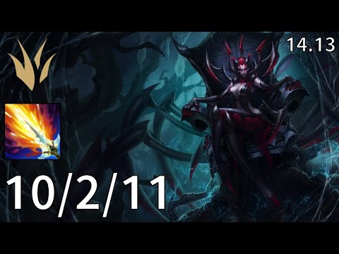 Elise Jungle vs Hecarim - EUW Master | Patch 14.13