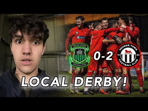 LOCAL RIVALY AND AWFUL CONDITIONS! | BELPER UNITED 0-2 HEANOR TOWN * vlog*