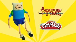 play doh adventure time finn - how to make with playdoh