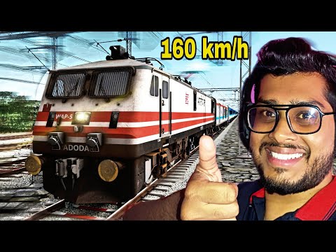 GATIMAAN EXPRESS HIGH SPEED JOURNEY || 160 Kmph⚡Action || Angry WAP5