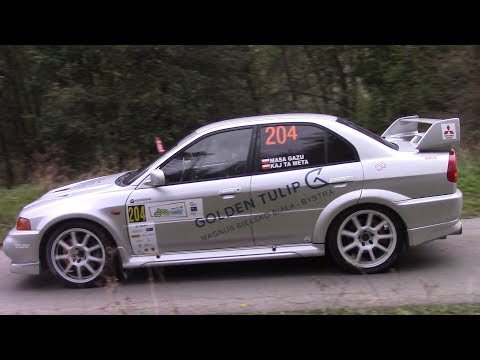 65 Rajd Wisły 2019 - Szymon Witos / Łukasz Kaczmarczyk - Mitsubishi Lancer