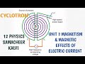 Cyclotron Unit 3 Magnetism And Magnetic Effects Of Electric Current 12 Physics Samacheer Kalvi
