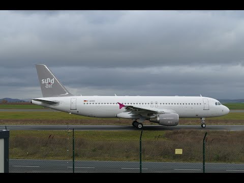 Sundair D-ASEE at Kassel Airport! Planespotting 19.11.2017 | Luftfahrtnews & Erklärungen