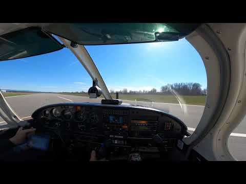 Flug mit meiner Tochter von EDMS nach EDMV