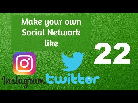 New Social Network in PHP MySQLi Tutorial 22 Delete And Edit Post Button PHP Projects