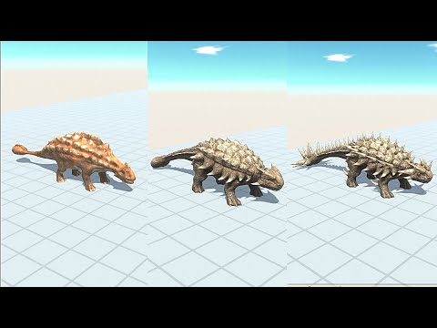 Evolution of Ankylosaurus In Animal Revolt Battle Simulator