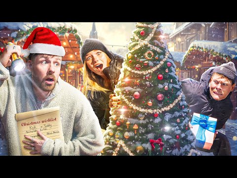 €10,000 HIDE and SEEK in the CHRISTMAS VILLAGE! With @JuliaBeautx