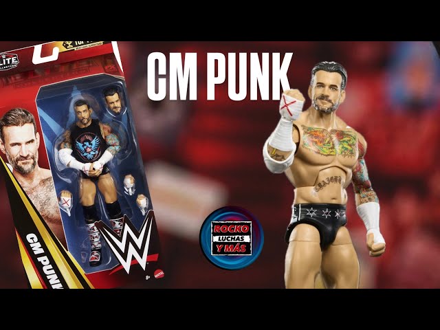 Vídeo relacionado con Mattel WWE Elite Collection Top Picks Conjunto de Accesorios y Figura de acción de CM Punk de 15,24cm con Manos Intercambiables, Accesorios de Lucha (los Estilos Pueden Variar), JHV13