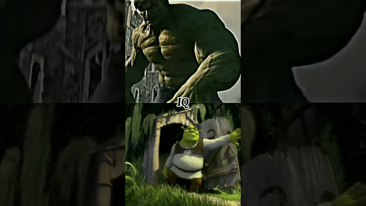 shrek vs hulk (test installation) #shrek #vs #hulk