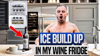 Why Is There Ice Build Up In My Wine Fridge? And How To Fix It