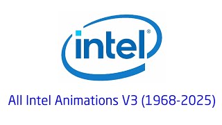 The Triple Intel Logo History (UPDATED V2)