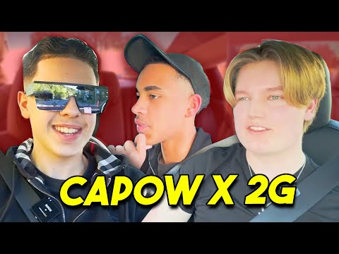 Capow x 2G om Jenter, Studio med ADAAM & Russe musikk / Herman