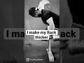 I make my back thicker 🔥