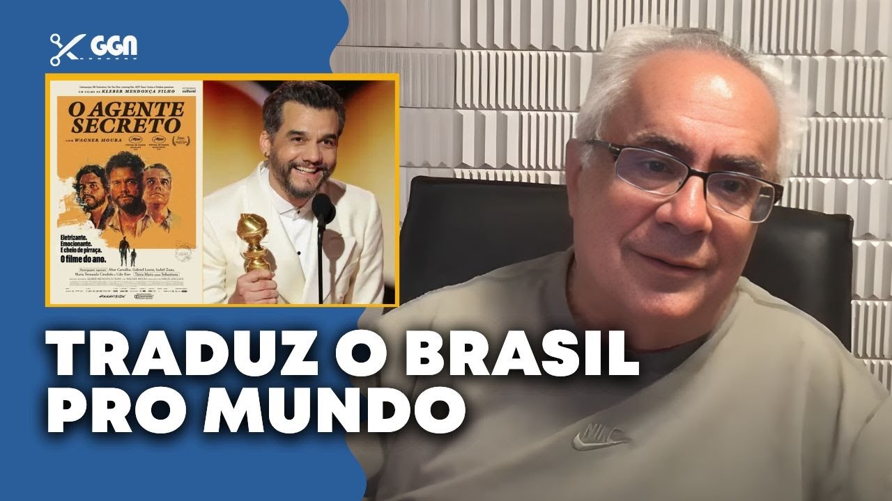 Nassif: Wagner Moura e Agente Secreto no Globo de Ouro provam que a Cultura é o que nos une