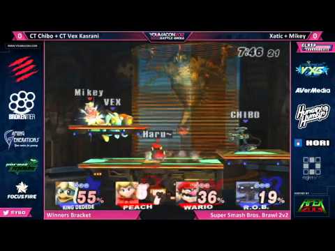 YBO 2012 Brawl - CT Chibo + CT Vex Kasrani vs Mikey + Xatic