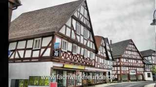 preview picture of video 'Naumburg: Fachwerktour durch die Altstadt in Nordhessen mit zahlreichen Fachwerkhäusern'