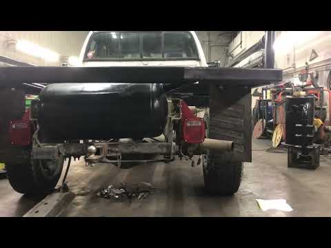 V10 Gasifier Build Putting the Flatbed On