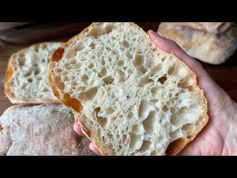 Sourdough Ciabatta | STEP BY STEP GUIDE