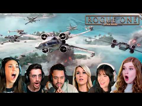 BEST "Battle of Scarif" Reactions in Rogue One: A Star Wars Story (2016) |  Movie Reaction