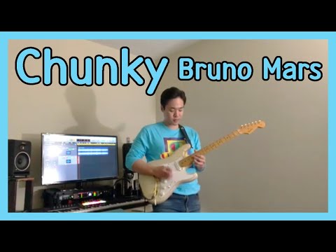 Chunky | Bruno Mars | SNL Live | Guitar Cover by Jungsub Ahn