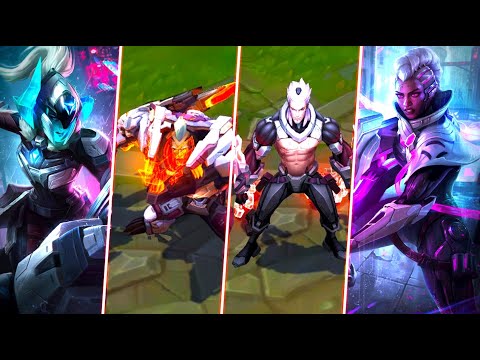 ALL 7 NEW PROJECT 2021 SKINS - Senna Renekton Mordekaiser Sejuani Varus Sylas - League of Legends