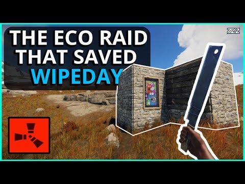 This Eco-Raid Saved Our Start On WipeDay! Rust Survival Gameplay
