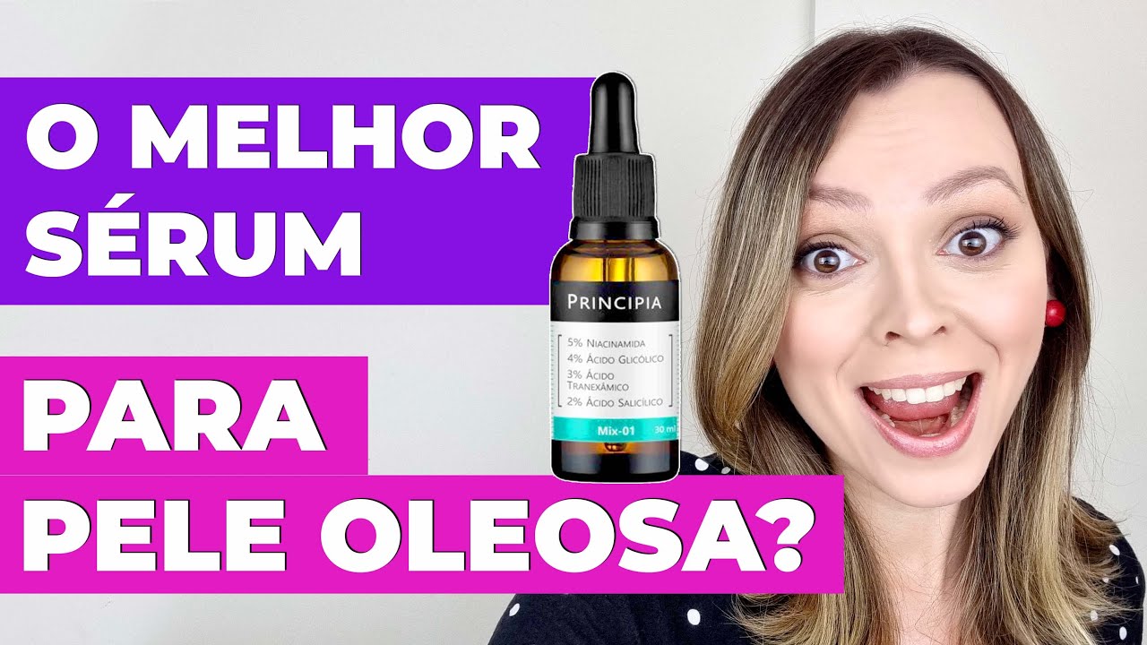 MIX-01 Principia: Niacinamida, Ácido Glicólico, Ácido Salicílico - Funciona na PELE OLEOSA RESENHA