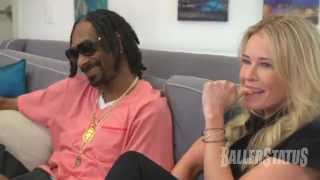 Funny! Chelsea Handler smokes weed with Snoop Dogg, snacks on dog food.