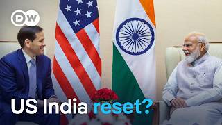 US Secretary Rubio visits India to reset trade and security ties amid China competition