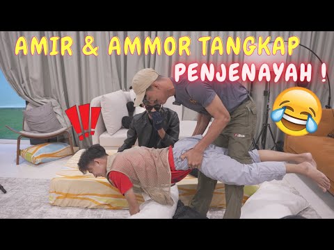 AMIR & AMMOR TANGKAP PENJENAYAH ! -GERAK KHAS DUO !