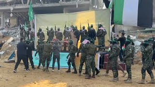 Download lagu Hamas militants gather in Jabalia ahead of Israeli soldier release | AFP mp3 Download lagu Hamas militants gather in Jabalia ahead of Israeli soldier release | AFP mp3