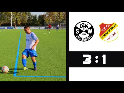 ⚽️ DJK SW GRIESHEIM II 3 : 1 TSG 51 FFM II ◾️ KLC Frankfurt Gr. 1 ◾️ 15. Spieltag