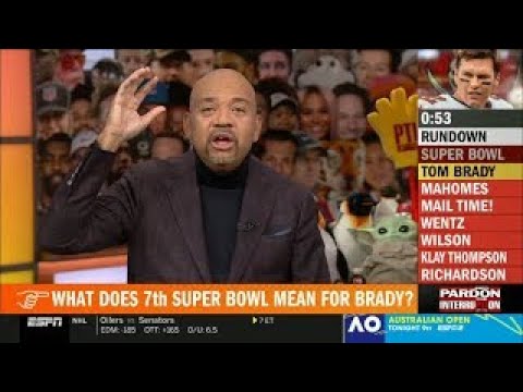 Pardon The Interruption | Wilbon congrats Tom Brady & Bucs winning Super Bowl LV
