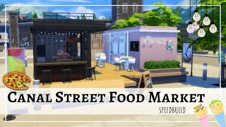 Market food stalls speed build - the Sims 4 Home Chef Hustle
