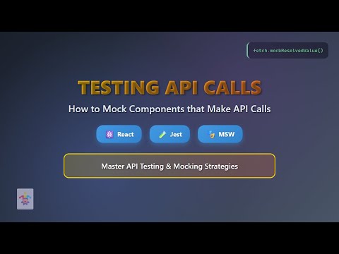 React Testing Mocking Api Calls With Jest Msw Beginner Friendly