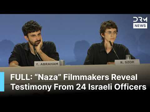 FULL PRESSER: “Naza” Filmmakers Reveal Testimony From 24 Israeli Officers at Venice Festival | AA1B Video-Thumbnail von YouTube