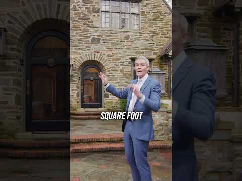 INSIDE a $13 Million Dollar Modern Castle in Pennsylvania #shorts