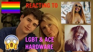 REACTING TO CUPCAKKE - LGBT &amp; ACE HARDWARE - w/ MY MOM