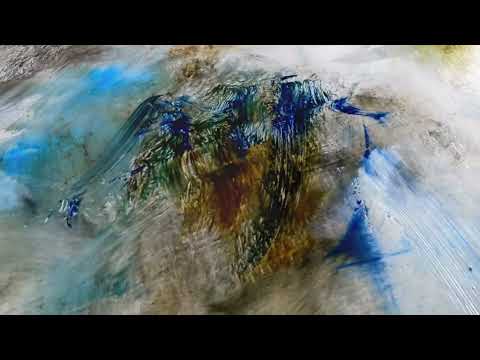 Composition bleue et jaune