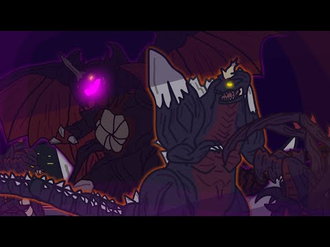 Spacegodzilla VS Destoroyah | Animation