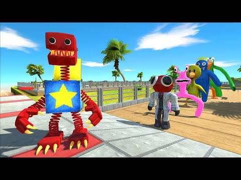 Boxy Boo Oasis Death Run - Animal Revolt Battle Simulator